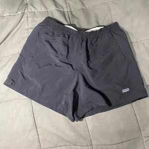 Black Patagonia Active Running Shorts 4 in Inseam Medium